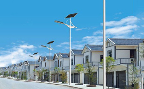 皋兰太阳能路灯配置与在乡村道路照明中的应用